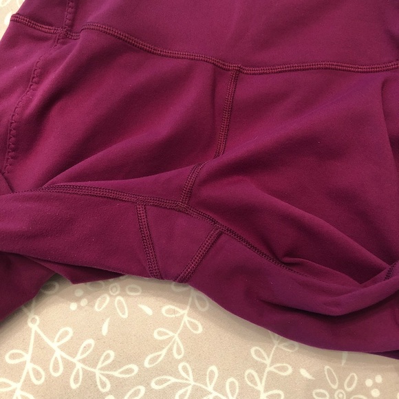 Lululemon Purple Grape High Times Rhythm Pants - Picture 7 of 7